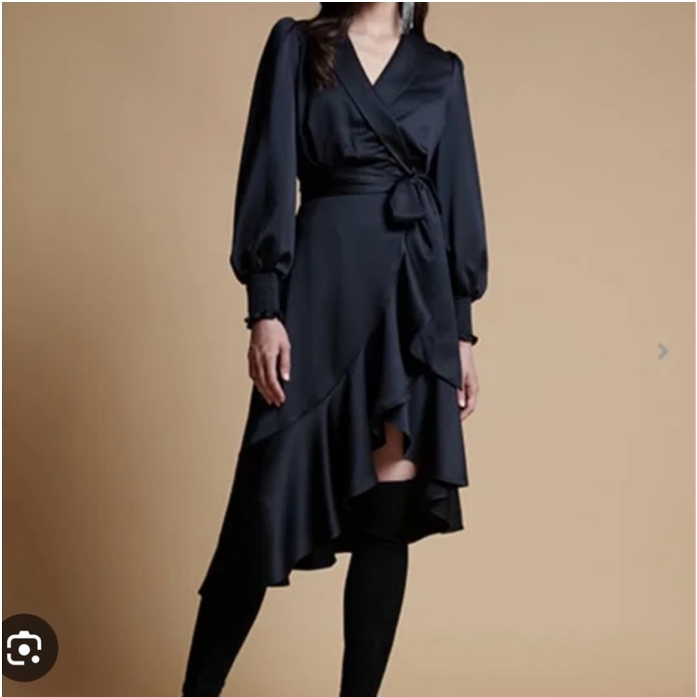 Rachel Parcell Black High Low Dress